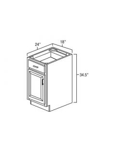 Knotty Hickory Shaker Kitchen Cabinets – Tagged Double Door Base Cabinets