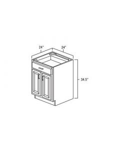 Sink Base Cabinets - Aspen White