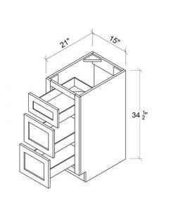 Ice White Shaker - SVB1521-34-1/2"